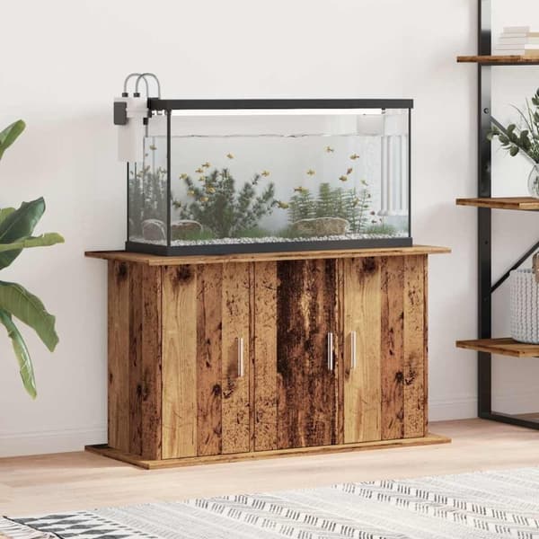 vidaXL Akvaarioteline vanha puu 101x41x58 cm tekninen puu