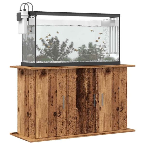vidaXL Akvaarioteline vanha puu 101x41x58 cm tekninen puu