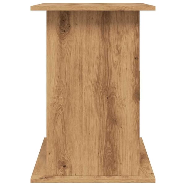vidaXL Akvariebänk artisan ek 101x41x58 cm konstruerat trä