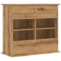 Miniatyrbillede 7 af 11: vidaXL akvariebord 81x36x73 cm konstrueret træ antikt eg