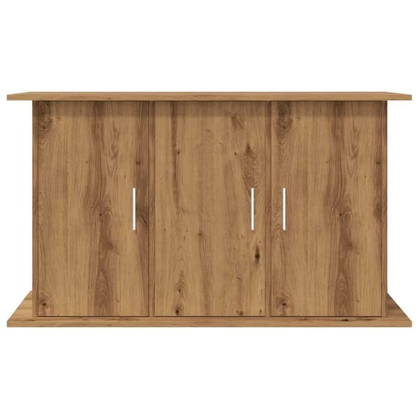 vidaXL Akvariebänk artisan ek 101x41x58 cm konstruerat trä