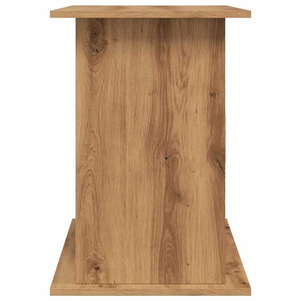 vidaXL Akvariebänk artisan ek 101x41x58 cm konstruerat trä