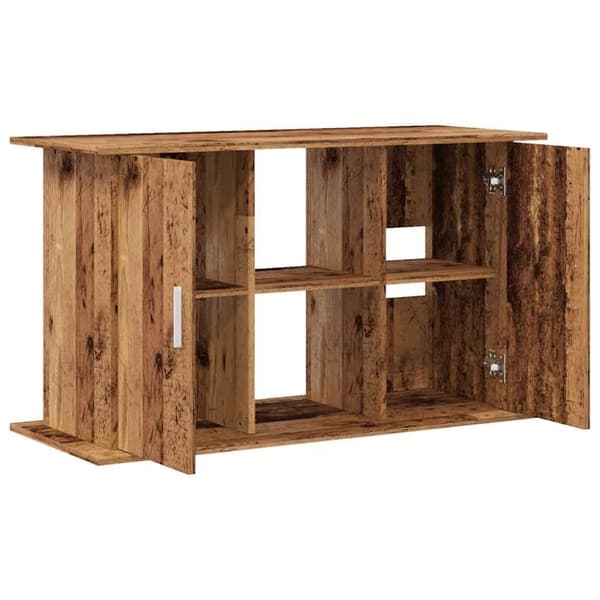 vidaXL Akvaarioteline vanha puu 101x41x58 cm tekninen puu