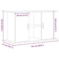 Pikkukuva 11 / 11: vidaXL Akvaarioteline vanha puu 101x41x58 cm tekninen puu