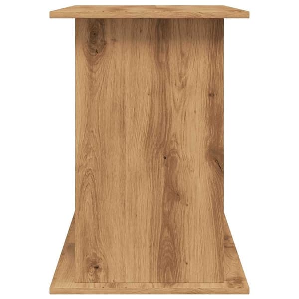vidaXL Akvaarioteline artesaani tammi 121x41x58 cm tekninen puu