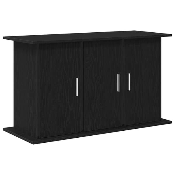 Akvariebänk svart ek 101x41x58 cm konstruerat trä