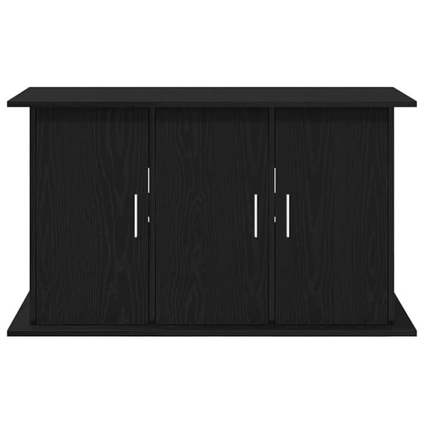 vidaXL akvariebord 101x41x58 cm konstrueret træ sort egetræsfarve