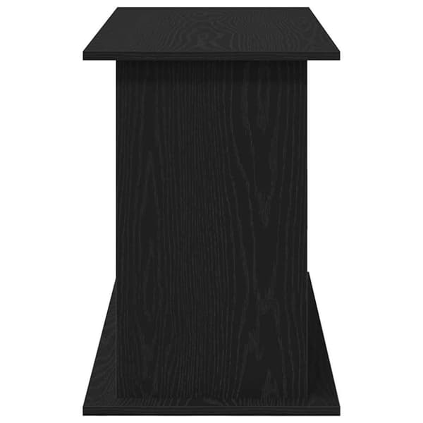 vidaXL akvariebord 101x41x58 cm konstrueret træ sort egetræsfarve