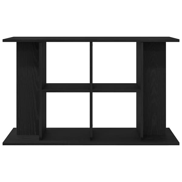 vidaXL Akvaarioteline musta tammi 100x40x60 cm tekninen puu