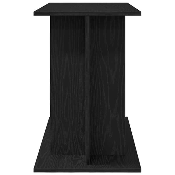vidaXL Akvaarioteline musta tammi 100x40x60 cm tekninen puu