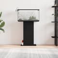 Miniatyrbilde 4 av 11: vidaXL Akvariumstativ svart eik 60,5x36x72,5 cm konstruert tre
