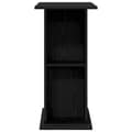 Miniatyrbilde 7 av 11: vidaXL Akvariumstativ svart eik 60,5x36x72,5 cm konstruert tre