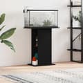 Miniatyrbilde 2 av 11: vidaXL Akvariumstativ svart eik 60,5x36x72,5 cm konstruert tre