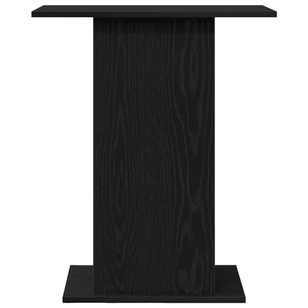 vidaXL akvariebord 60,5x36x72,5 cm konstrueret træ sort egetræsfarve
