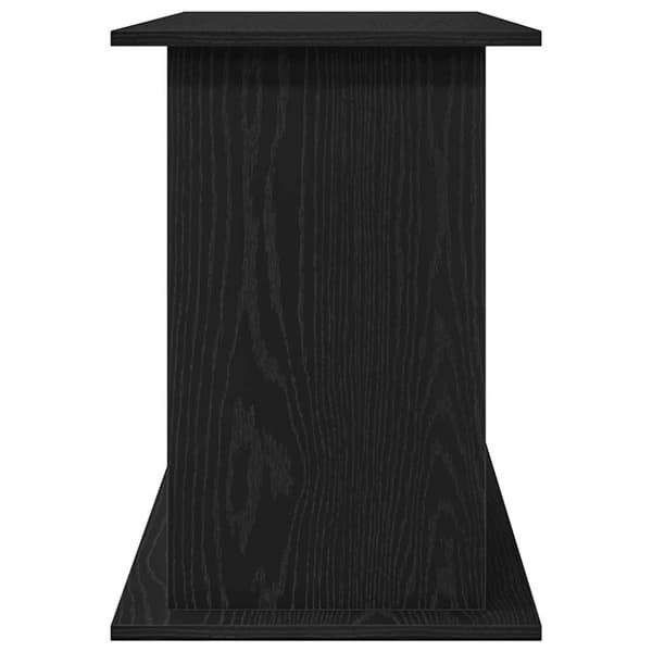 vidaXL akvariebord 101x41x58 cm konstrueret træ sort egetræsfarve
