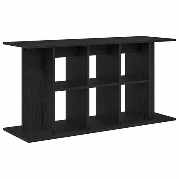 Akvarieställ i svart ek 120x40x60 cm konstruerat trä