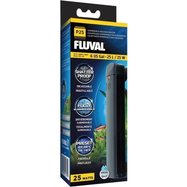 FLUVAL Boiler FL P25 Esiasetettu akvaariolämmitin - Kaloille