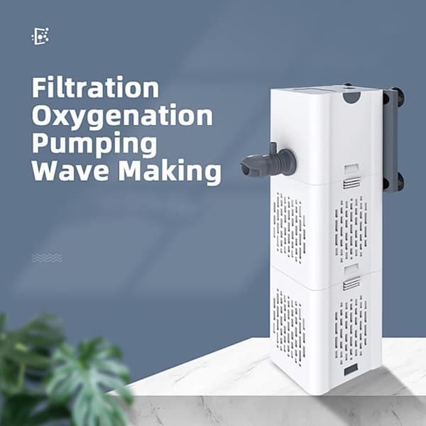 Akvariuminteriörfilter - Ej specificerat - 15W - Flödeshastighet 1000L/H - Syresättning - Filtrering