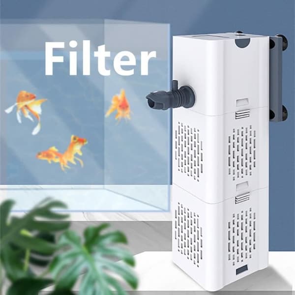 Akvariuminteriörfilter - Ej specificerat - 15W - Flödeshastighet 1000L/H - Syresättning - Filtrering
