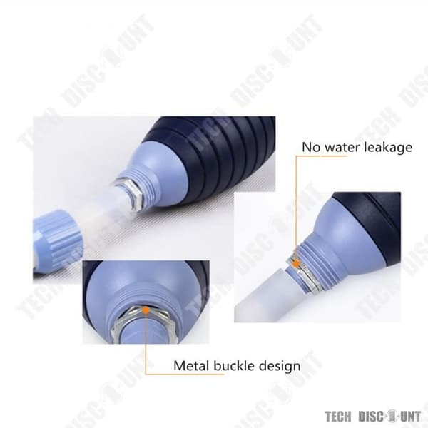 TD® sifon akvarium liten rengöring manuell vattenväxlare för filter vattenpump slang sug renare vakuumtank