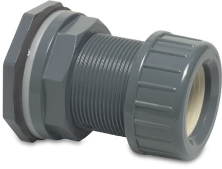 PVC-genomföring tät 50 mm