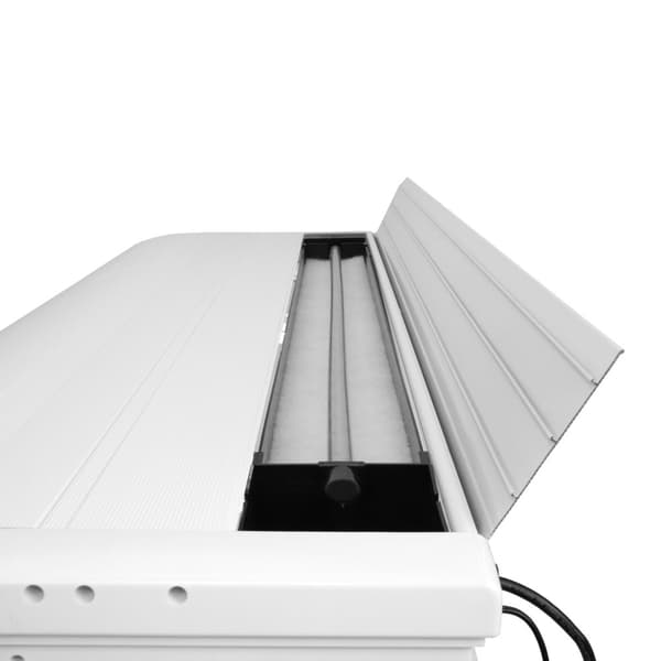 300 L Akvarium med Skåp Vitt Möbelakvarium Vit Sand Akvarieskåp Skåpakvarium Akvarier 300W Doppvärmare 1800 L Filter Inbyggd Luftpump LED Belysning
