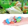 Miniatyrbild 4 av 4: RA09097-Fluorescerande Pebbles Fish Tank Fluorescerande Bright Luminous Pebbles Ljusande stenar för akvariedekorationStor