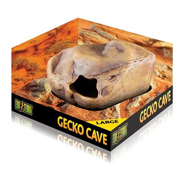 Exo Terra Stor Jordlevande Gömma Gecko Cave  23 x 13 x 17.5 cm