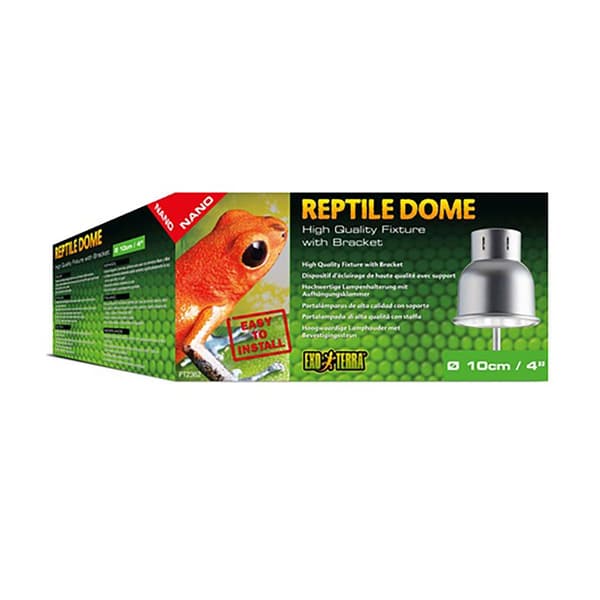 Exo Terra Högkvalitativ Armatur Med Fäste Reptile Dome Nano 10 Cm