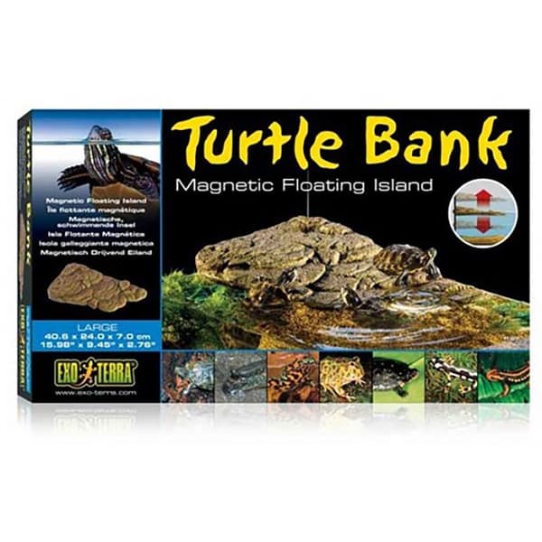Exo Terra Suuri Magneettinen Kelluva Saari Turtle Bank  40.6 x 24 x 7 cm
