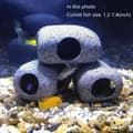 Miniatyrbild 4 av 4: Akvariumprydnader - YIKXIULF - 2 bitar - Giftfri keramik - 9x7x5cm - Modern dekoration
