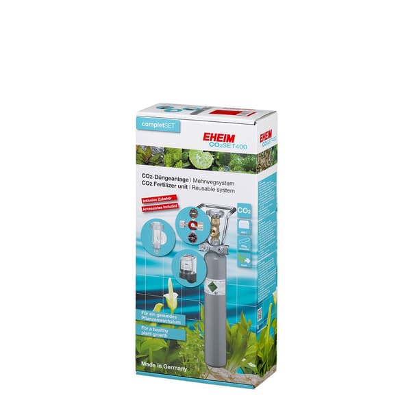 Eheim Co2 Set 400 Täydellinen Setti Sisältäen Uudelleentäytettävän Pullon 500g