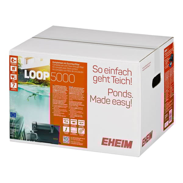 Eheim Loop 5000 Komplet Damsæt Med Flow-through Filter