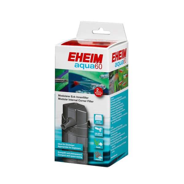 Eheim Aqua 60 Internt Filter Og Filtermedie