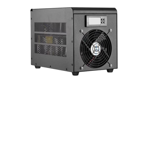 Akvarium Vandkøler, 180W Effekt, Egnet til 60L Tanke, 0-100°C Justerbar Temperatur,EU-stik 220V