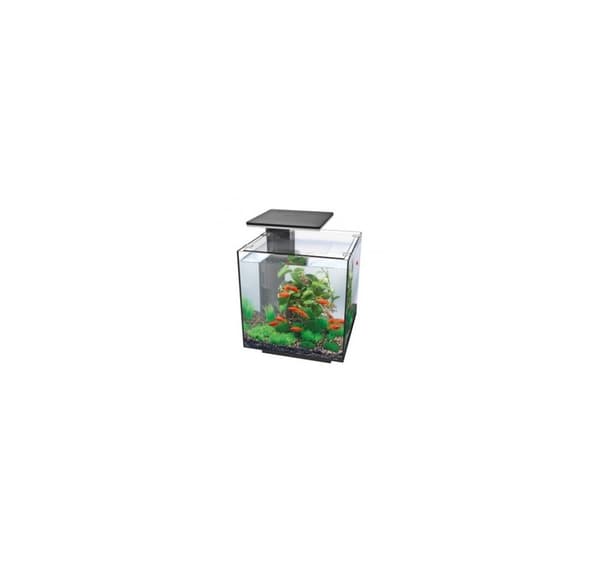 Akvarium QB-30 LED 30L sort 320x320x320mm