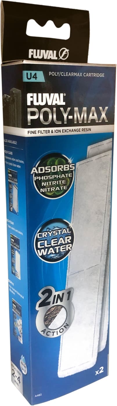 Fluval Poly/Clearmax-filterpatron Fluval U4 - (126.2483)