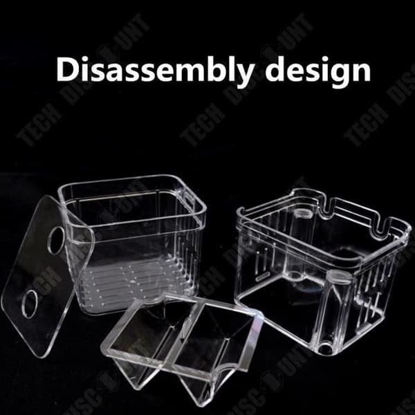 TD® Aquarium Hatching Box - Guppyuppfödare, oberoende små och medelstora fiskar