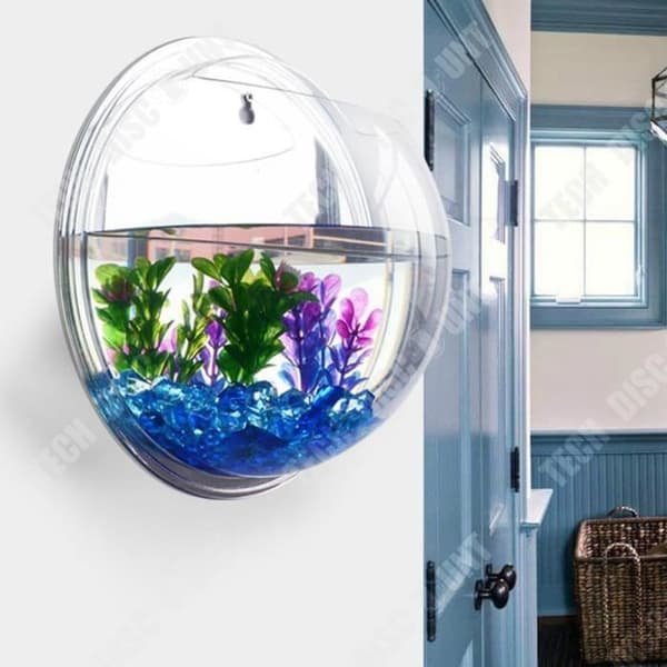 Akvariumsväggmålning - TEKNIKRABATT - Transparent akryl - Original dekoration