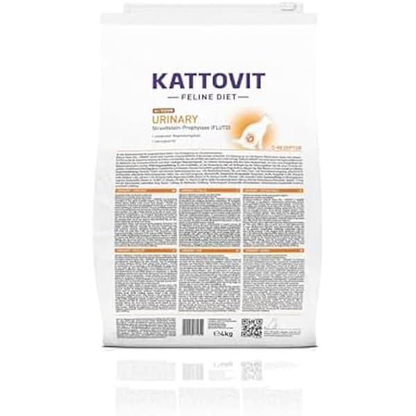 Kroketter för katt - Kattovit - Urinvägar - 4kg - Förebyggande av urinstenar - Låg i magnesium