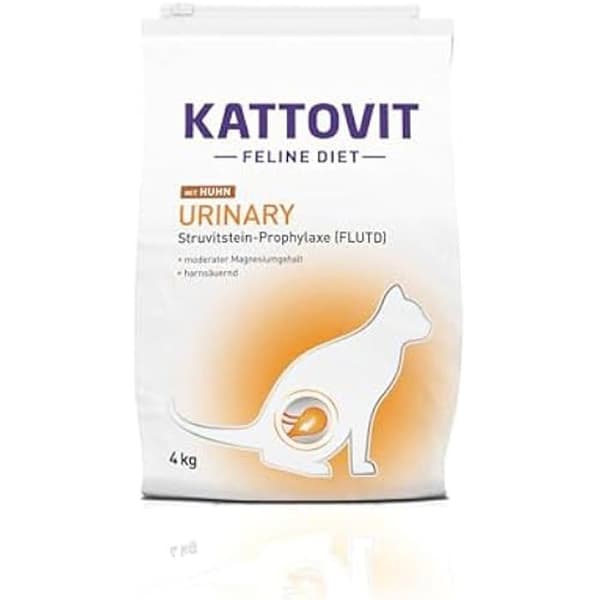 Kroketter för katt - Kattovit - Urinvägar - 4kg - Förebyggande av urinstenar - Låg i magnesium