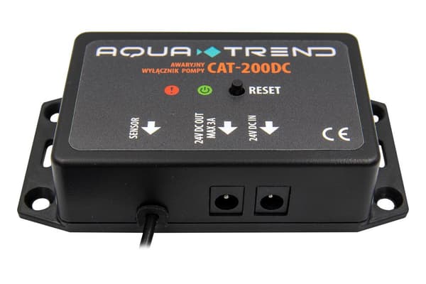 Nødpumpeafbryder CAT-200DC + magnetventil