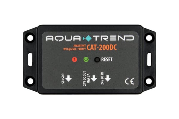 Nødpumpeafbryder CAT-200DC + magnetventil