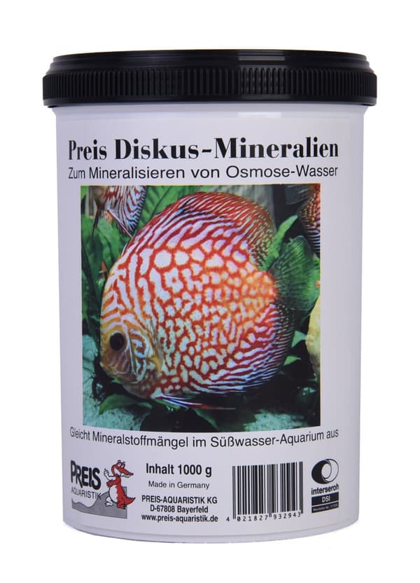 Pris Diskus Mineralien 1000g