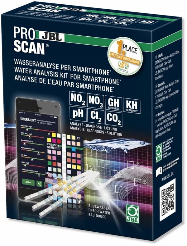 JBL Proscan Smartphone Testbord + 24 Strimler