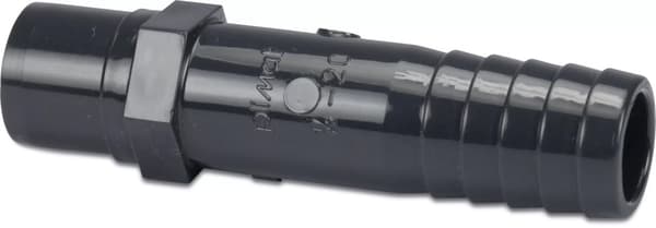 Slangeende 20 PVC - (Stik)