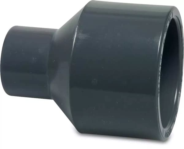 PVC-U reduktionsmuffe 63/50 mm x 32 mm