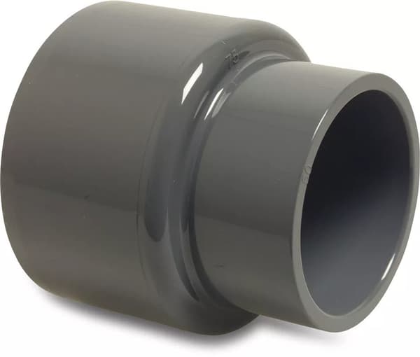 PVC-U reduktionsmuffe 32/25 mm x 25/20 mm