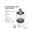 Miniatyrbild 3 av 6: Oase Aquarium rund 15l svart LED - Tube 15 LED svart