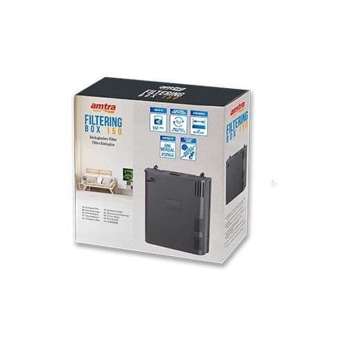 Amtra Filterbox 150 Komplett för Aquarium Black - A6076360
